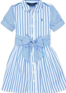 Polo Ralph Lauren Striped Cotton Shirt Dress Girls